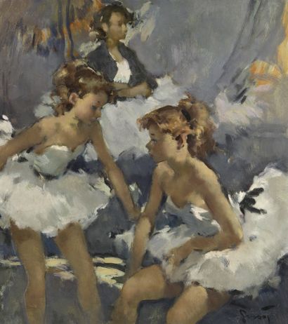 Pierre GRISOT (1911-1995) 
The ballerinas...