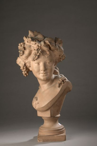 null After Albert-Ernest Carrier BELLEUSE (1824-1887)

The Autumn

Edition terracotta.

Signed...