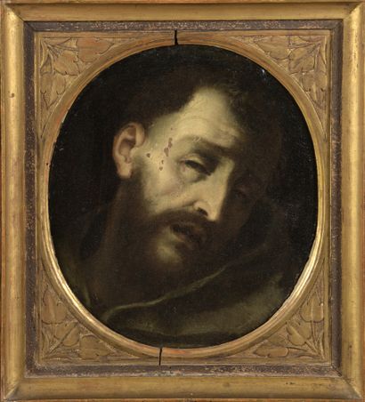 null LOMBARDE school of the XVIIth century

Face of a saint

Canvas mounted on oval...