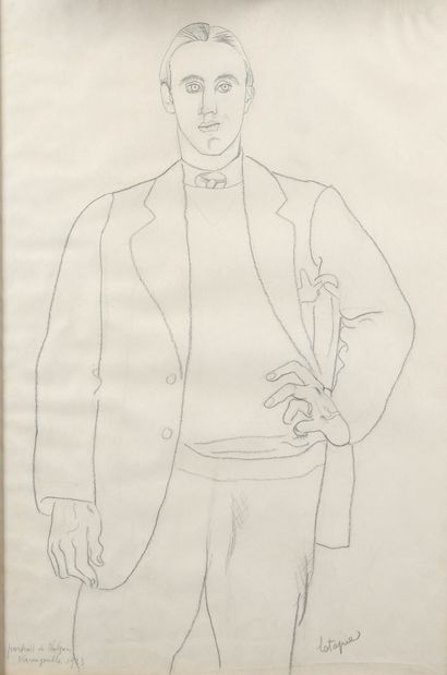 null Louis LATAPIE (1891-1972)

Portrait de Nelson, 1923

Crayon sur papier.

Signé...