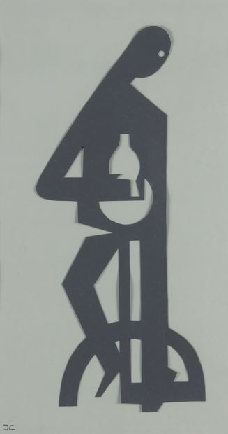 null Jean LEPPIEN (1910-1991)

Sign for a potter

Silhouette cut out.

Monogrammed...