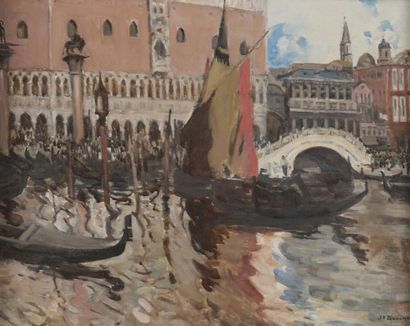 null Joseph-Félix BOUCHOR (1853-1937)

The Ducal Palace, Venice 

Oil on canvas.

Signed...