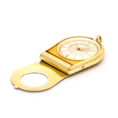 null 
Jaeger-LeCoultre




Pocket watch in gilded metal.



Quartz movement. Circa...