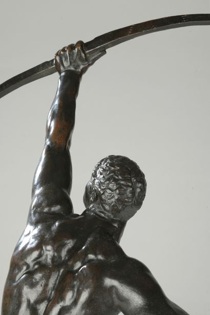 null Léon-Ernest Drivier (1878- 1951) 

The archer

Bronze with a shaded brown patina

Signed...