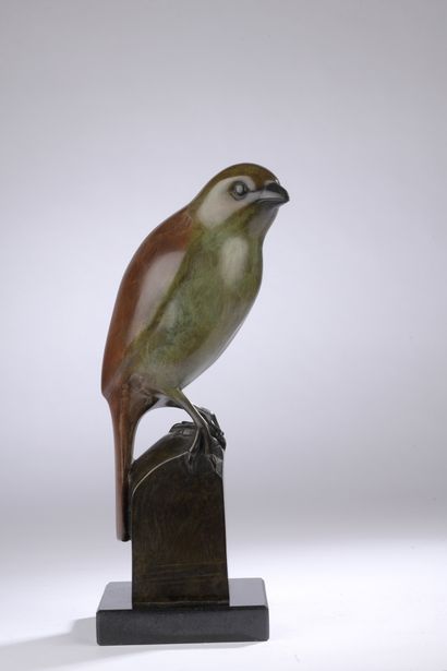 null François Galoyer (1944)

Shrike

Proof in bronze with a shaded red patina 

Cast...