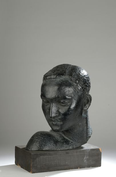 Dora Gordine (1895-1991) 
Hindu head 
Model...