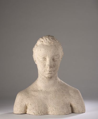 null Robert WLÉRICK (1882-1944)

Buste de Françoise, vers 1940

Épreuve en terre...