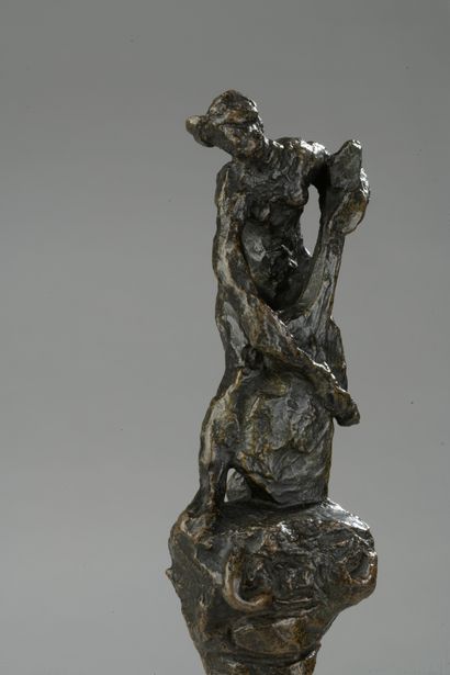 null Émile Antoine Bourdelle (1861-1929)

The cellist on the column or Music

Bronze...