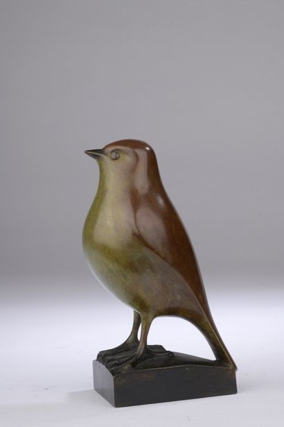 null François Galoyer (1944)

Sandpiper

Bronze proof with a brown-red-green patina...