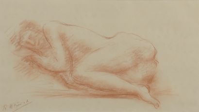 null Robert WLÉRICK (1882-1944)

Young Girl Resting on the Ground

Sanguine.

Signed...