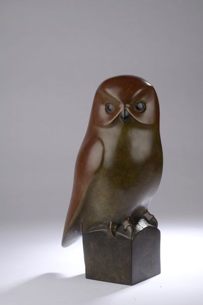 null François Galoyer (1944)

Little owl

Proof in bronze 

Cast with lost wax 

Signed...