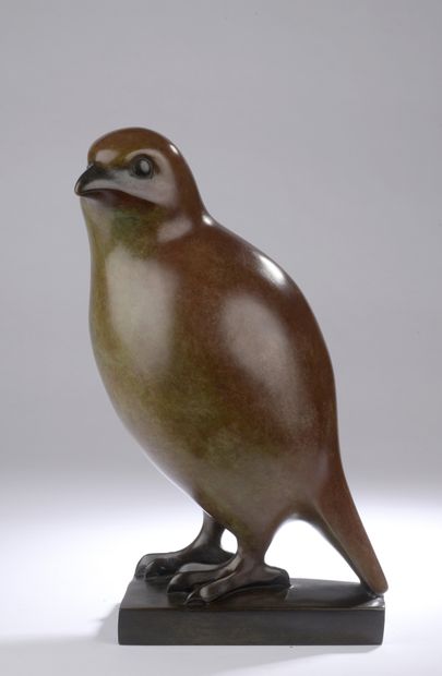 null François Galoyer (1944) 

Red Partridge

Proof in bronze 

Lost wax casting...