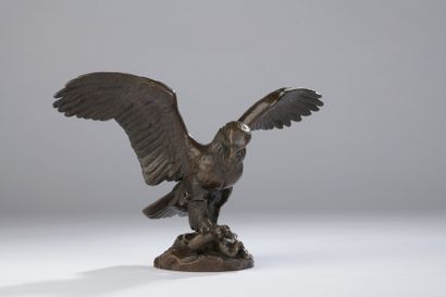 Antoine-Louis Barye (1795-1875) 
Eagle carrying...