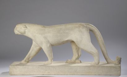 null French school of the beginning of the 20th century 

Panther

Stone

31,5 x...