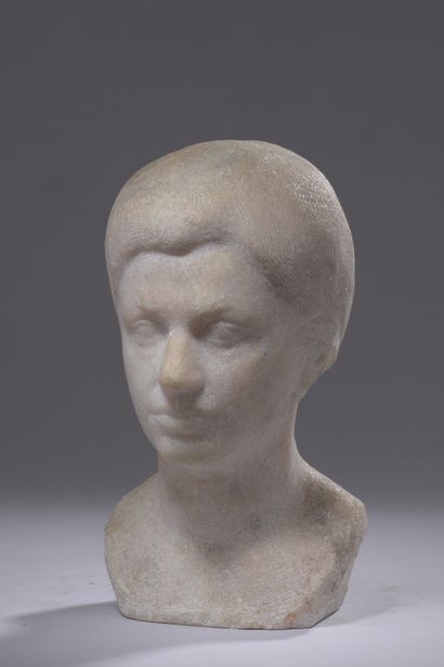 Marcel Damboise (1903-1992) 
Bust of Irène...