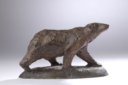 null François Galoyer (1944) 

Bear

Sculpture in bronze

Signed and numbered on...