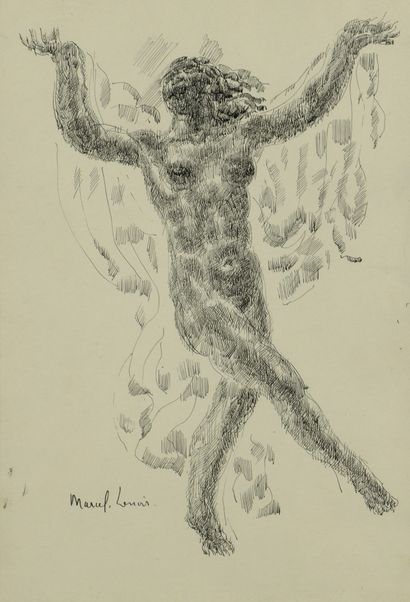  Marcel Lenoir (1872-1931) 
Dancing woman,...