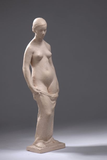 null Marcel Damboise (1903-1992)

Woman with a shirt, 1935-1940

Terracotta proof,...