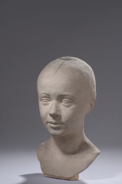 Marcel Damboise (1903-1992) 
Bust of Claire...