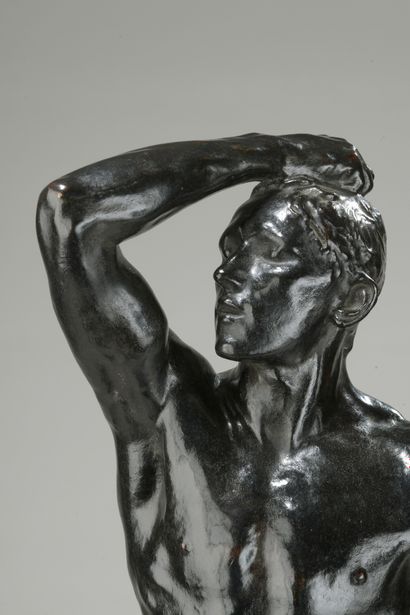 null Auguste Rodin (1840-1917)

The Bronze Age, small model also known as the second...