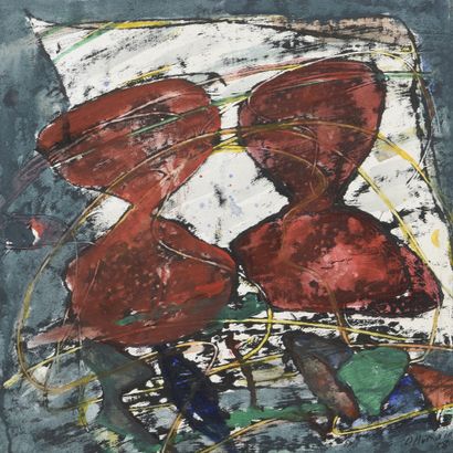 null Daniel HUMAIR (né en 1938)

Quatre 8, 1988

Acrylique sur toile signée et datée...