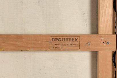 null Jean DEGOTTEX (1918-1988)

Oblicollor against black - 24-8-1983, 1983

Acrylic,...