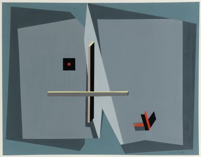 null Francis BOTT (1904-1998)

Composition, 1969

Gouache signed and dated lower...