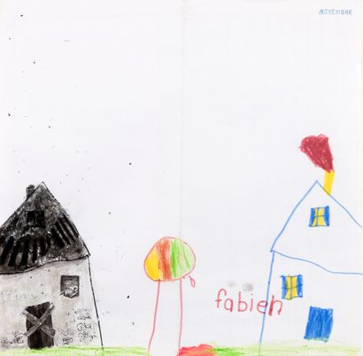 null Fabien MERELLE (né en 1981)

Dix dessins, encres et feutres sur papier formant...