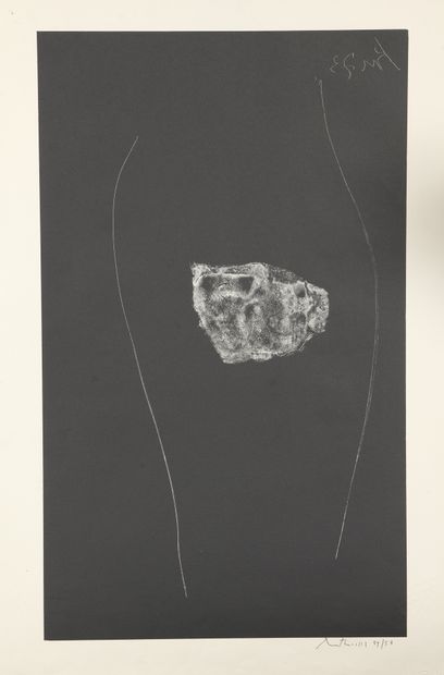 null Robert MOTHERWELL (1915 - 1991)

Soot - Black Stone, plates 2,3,5 of the series...