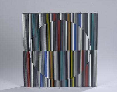 null Dario PEREZ FLORES (1936)

Prochromatic, 2003

Acrylic on canvas mounted on...