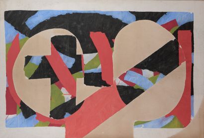 null Christian BONNEFOI (born 1948)

Number, 1981

Acrylic on canvas titled on a...