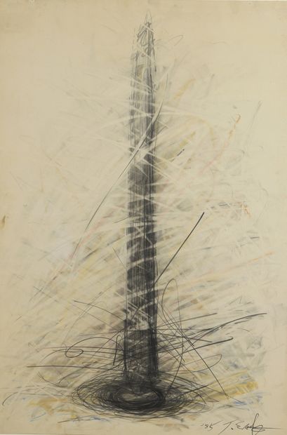 null Toshikatsu ENDO (born 1950)

Untitled, 1985

Graphite and colored pencil on...