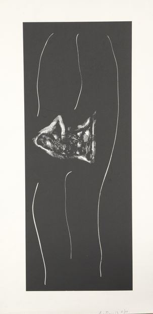 null Robert MOTHERWELL (1915 - 1991)

Soot - Black Stone, plate 6, 1975

Lithograph...