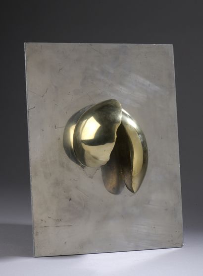 null Alicia PENALBA (1913-1982)

Créature / Dedans

Bas-relief en bronze doré monté...
