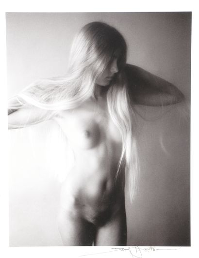 null David HAMILTON (1933-2016)

Female nude, Dutch beauty, 1982.

Photograph. Silver...
