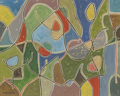 null James PICHETTE (1920-1996)

The Garden of Heaven, 1951

Gouache signed and dated...