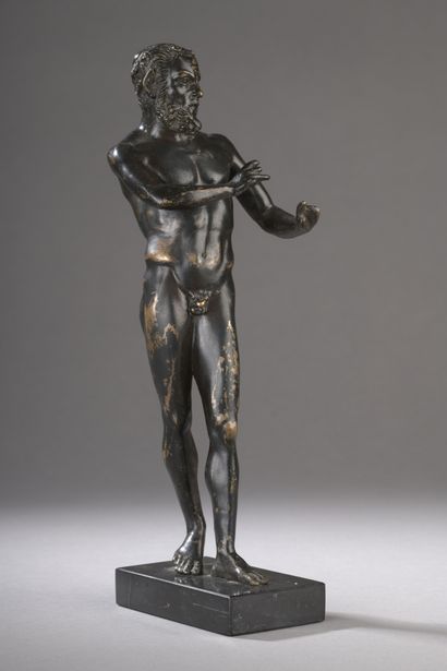 null École FRANÇAISE du XIXe siècle dans l’esprit de l’antique

Faune

Bronze à patine...