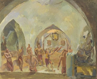 null Alexander Evgenevich IACOVLEFF (1887-1938)

Zoroastrian gymnastic exercises...