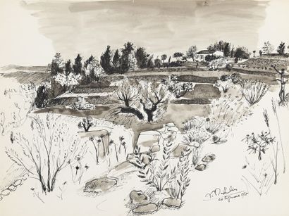null Lucien MATHELIN (1905-1981)

Lot comprenant des paysages de Cotignac, environ...