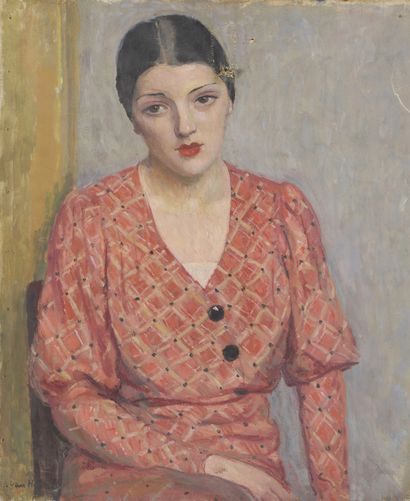 Willem VAN HASSELT (1882-1963) 
Portrait...
