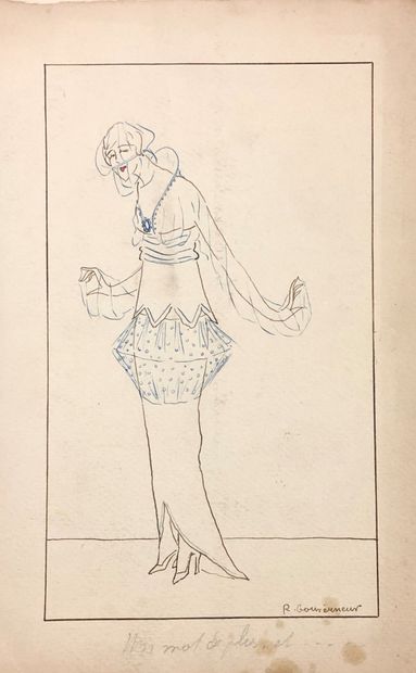 null R. GOUVERNEUR (XXe)

Premiers bourgeons, 1913

Encre et aquarelle sur papier....