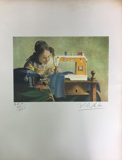 null 
Lucien MATHELIN (1905-1981)

La Dentelière d'après Vermeer (Détournement)

Ensemble...