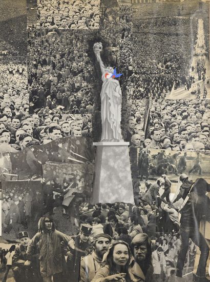 null Lucien MATHELIN (1905-1981)

La statue de la Liberté

Collages et gouache sur...