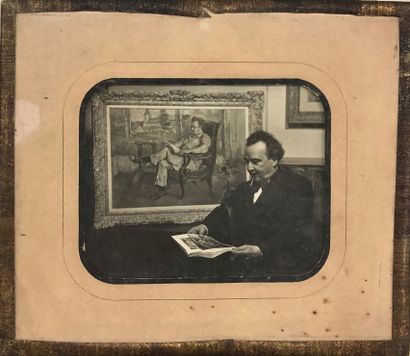 null Lot comprenant sept photographies noir et blanc du compositeur Arthur Honegger...