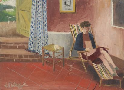 Lucien MATHELIN (1905-1981)

La chaise longue,...