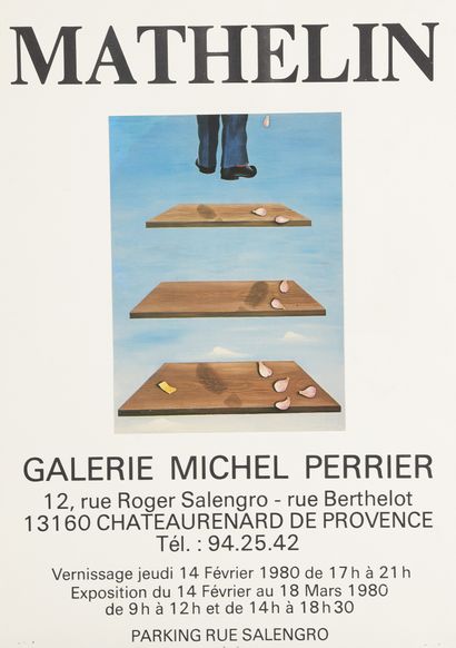 null Lucien MATHELIN (1905-1981)

Lot d'environ 60 affiches d'expositions personnelles...
