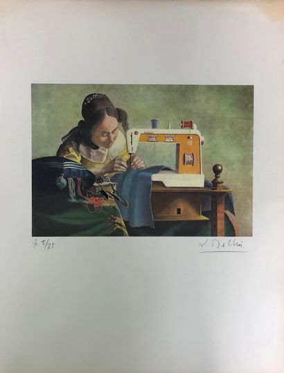 null 
Lucien MATHELIN (1905-1981)

La Dentelière d'après Vermeer (Détournement)

Ensemble...