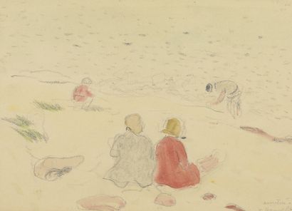 null Willem VAN HASSELT (1882-1963)

Scène de plage

Crayon et aquarelle sur papier...