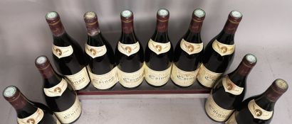 null 10 bottles CHINON "Clos de L'Echo" - Domaine René COULY 1985 

Stained labels....