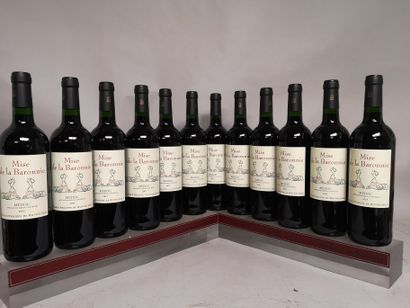 null 12 bouteilles MEDOC - MISE de La BARONNIE - Baron Philippe de ROTHSCHILD 20...